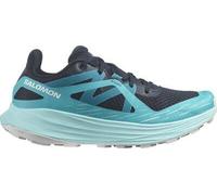 SALOMON Damen Trailrunningschuhe SHOES ULTRA FLOW W Carbon/Peablu/Wht Carbon/Peacock Blue/White - Gr. - 42 ⅔