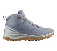 SALOMON Damen Trekkinghalbschuhe SHOES OUTsnap CSWP W Flint/Prlblu/Gum3 (L47289900) 40 ⅔ Flint Stone/Pearl Blue/Gum3