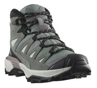 SALOMON Damen Trekkingstiefel X ULTRA 360 LEATHER MID GTX W grün milieu/sedona sage/ nirvana - grün Größe EU: 42