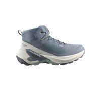 Salomon - Damen Wanderschuhe aus GORE-TEX® - Genesis Mid GTX W - Genesis Mid GTX W Grisaille/Green Milieu für Damen - Größe 37 1/3 - Grau Grau 37 1/3