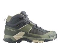 salomon x ultra 5 mid gtx outdoor schuhe khaki rosa damen 43.1/3