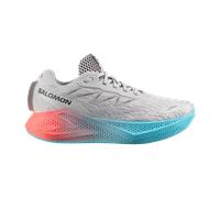 Salomon Damenlaufschuhe Aero Glide 4 Gradient, Gray Violet / Ojos Del Salar / Black - hellgrau/orange / 37 1/3