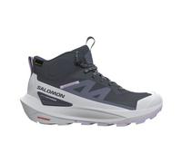 salomon elixir activ mid gtx women s hiking shoes blau grau