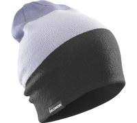 Salomon FLATSPIN Reversible Beanie, Versatile Reversible Running Cap for Trail Running, Hiking, Outdoor Sports, Deep Black-Cos