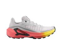Salomon GENESIS 2 Trailschuhe Damen Gray Violet/Safety Yellow/Neon Flame 38