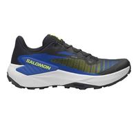 Salomon Trailrunningschuhe Genesis Grau (Black/AcidLime/Bluing) Größe 48