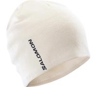 Salomon Graphic Beanie, Warm Running Cap for Hiking, Trail Running, Outdoor Sports Unisex, Whisper White, one Size fits All