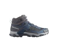 Salomon - Halbhohe Wanderschuhe aus GORE-TEX® - X Ultra 5 Mid GTX Spellbound/Asphalt für Herren aus Leder - Größe 45 1/3 - Grau Grau 45 1/3