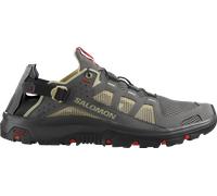 SALOMON Herren Aquaschuhe SHOES TECHAMPHIBIAN 5 Pewter/Moth/Fird Pewter/Moth/Fiery Red 42 2/3