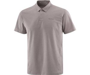 SALOMON Herren Hemd TRACKLINE POLO M IRON (LC2691400) S IRON