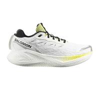 Salomon Herren Laufschuhe Salomon Aero Glide 4 White/Sunny Lime/Black UK 11