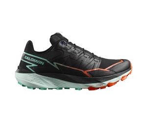 Salomon Herren Laufschuhe Salomon Thundercross Black/Cherry Tomato/Electric Green UK 8