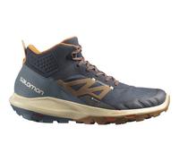 SALOMON Herren Multifunktionsstiefel SHOES OUTpulse Mid GTX Ebony/Bleached Sa (L41589500) 46 ⅔ Ebony/Bleached Sand/Vibrant Orange