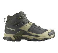 SALOMON Herren Multifunktionsstiefel SHOES X ULTRA 5 MID GTX Peat/Gray Green (L47754300) 44 ⅔ Peat/Gray Green/Blue Nights