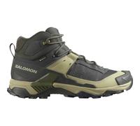 SALOMON Herren Multifunktionsstiefel SHOES X ULTRA 5 MID GTX Peat/Gray Green (L47754300) 46 ⅔ Peat/Gray Green/Blue Nights