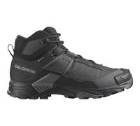 Salomon - Wanderschuhe aus GORE-TEX - X Ultra 5 Mid Wide GTX M Black / Asphalt / Castlerock für Herren - Größe 8 UK - schwarz schwarz 8 UK