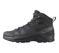 Wanderschuh SALOMON "QUEST ROVE Gore-Tex", Herren, Gr. 42, schwarz, Leder, Textil, Schuhe Wanderschuh, Wasserdicht (69816565-42) schwarz