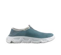 Hausschuh SALOMON "REELAX MOC 6.0", Herren, Gr. 49, trooper, weiß, lunar rock, Textil, sportlich, Schuhe (23832105-49) trooper, weiß, lunar rock