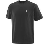 Salomon Men's Round Logo Graphic Deep Black L