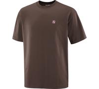 Salomon Herren Round Logo Graphic T-Shirt (Größe S, braun)
