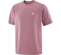 Salomon Herren Round Logo Graphic T-Shirt (Größe S, rosa)