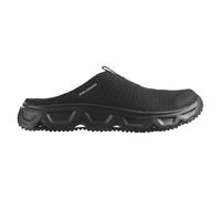 Salomon Reelax Slide 6.0 Herren Pantoletten, Gepolsterte Stabilität, Sofortiger und lang anhaltender Komfort, Vielseitiger Einsatz, Black, 40 EU