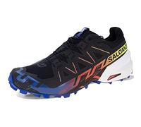 Salomon Herren Speedcross 6 Running Shoes, Schwarz/Torf/Dunkles Flechtengrün, 42 EU