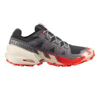 SALOMON Speedcross 6 - Herren - Grau / Schwarz / Rot - Größe 46 2/3- Modell 2026
