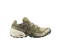 Salomon - Herren Traillaufschuhe in GORE-TEX - Speedcross 6 GTX Aloe/Asparg/Grape für Herren - Größe 43 1/3 - Braun Braun 43 1/3