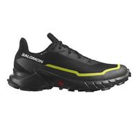 SALOMON Herren Trailrunningschuhe SHOES ALPHACROSS 5 GTX Black/Peat/Sulphr (L47460400) 44 Black/Peat/Sulphur Spring