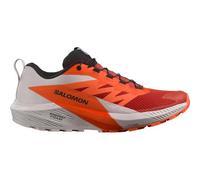SALOMON Herren Trailrunningschuhe SHOES SENSE RIDE 5 LunRoc/Shoc (L47046200) 42 ⅔ Lunar Rock/Shocking Orange/Fiery Re