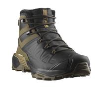SALOMON Herren Winterstiefel X ULTRA SNOWPILOT WATERPROOF schwarz/military olive/gothic olive - schwarz Größe EU: 49 1/3