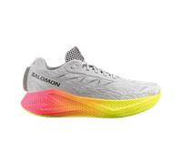 Salomon Herrenlaufschuhe Aero Glide 4 Gradient, Gray Violet / Safety Yellow / Black - hellgrau/orange / 46