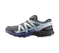 Salomon Junior Speed Cross Junior, Dunkelgrau/Ballade, Vielseitige Wanderschuhe für Komfort, Ideal für Wanderungen und Trailrunning bei Outdoor-Abenteuern. 38