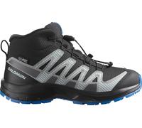 Salomon Junior's XA Pro V8 Mid Waterproof Black/monument/french Blue 32