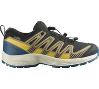 Salomon Kids' XA Pro V8 Waterproof Black/gray Green/powder Giallo 34
