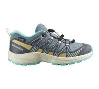 Salomon - Kid's XA Pro V8 Waterproof - Multisportschuhe, Gr. 34, grau (Trooper/Turbulence/ArubaBlue)