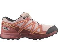 Salomon - Kid's Speedcross CSWP - Multisportschuhe, Gr. 36, braun/rosa (EnglishRose/CowHide/Cantaloupe)