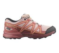 Salomon - Kid's Speedcross CSWP - Multisportschuhe, Gr. 33, braun/rosa (EnglishRose/CowHide/Cantaloupe)