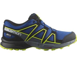 SALOMON Kinder Multifunktionsschuhe SHOES SPEEDCROSS CSWP J NautBl/Black/Lim Nautical Blue/Black/Acid Lime - Gr. - 35