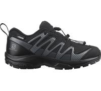 Trailrunningschuh SALOMON "XA PRO V8 CSWP J", Mädchen, Gr. 34, schwarz, Synthetik, Textil, Schuhe, Wasserdicht (89124321-34) schwarz
