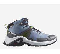 Salomon Kinder Outdoorschuhe X RAISE MID GTX Faded Denim/Indigo Bunting/Acid Lim 38