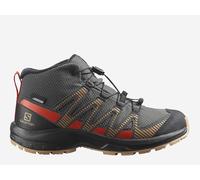 Salomon Kinder Outdoorschuhe XA PRO V8 MID CSWP Magnet/Acorn/Cherry Tomato 31
