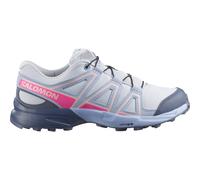 Salomon Speedcross Kinder Laufschuhe grau/rosa/weiß - 34