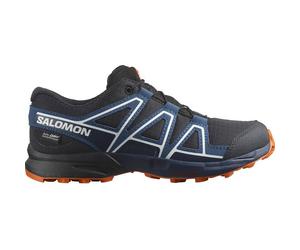 SALOMON Kinder Trekkinghalbschuhe SHOES SPEEDCROSS WP J Dark N/Dark B/Redo (L47856700) 38 Dark Navy/Dark Blue/Red Orange