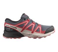 SALOMON Kinder Trekkinghalbschuhe SHOES SPEEDCROSS WP J Grisai/Hushev/Roug (L47856600) 38 Grau