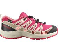 SALOMON Kinder Trekkinghalbschuhe SHOES XA PRO V8 WP J Rouger/Vanila/Flami Rouge Red/Vanilla Ice/Flamingo Pink - Gr. - 37