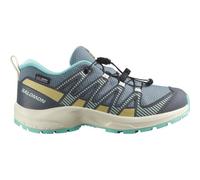 SALOMON Kinder Trekkinghalbschuhe SHOES XA PRO V8 WP J Troope/Turbul/Ablue (L47729700) 39 Trooper/Turbulence/Aruba Blue
