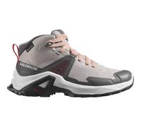 SALOMON Kinder Trekkingstiefel SHOES X RAISE MID GTX J Ashes Of Roses/P (L47071500) 33 Silber