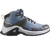 SALOMON Kinder Trekkingstiefel SHOES X RAISE MID GTX J Faded/Indigo Bun Faded Denim/Indigo Bunting/Acid Lim - Gr. - 36